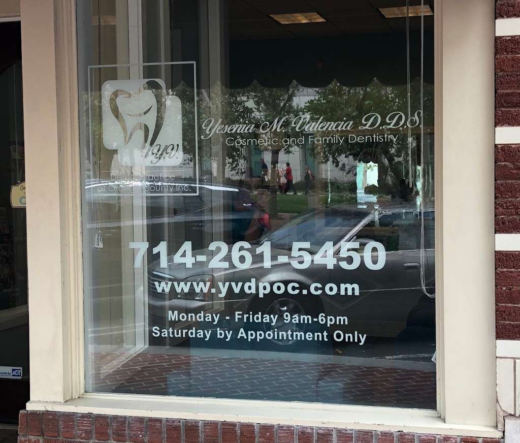 YV Dental Practice of Orange County, Inc | 408 W 4th St, Santa Ana, CA 92701, USA | Phone: (714) 261-5450