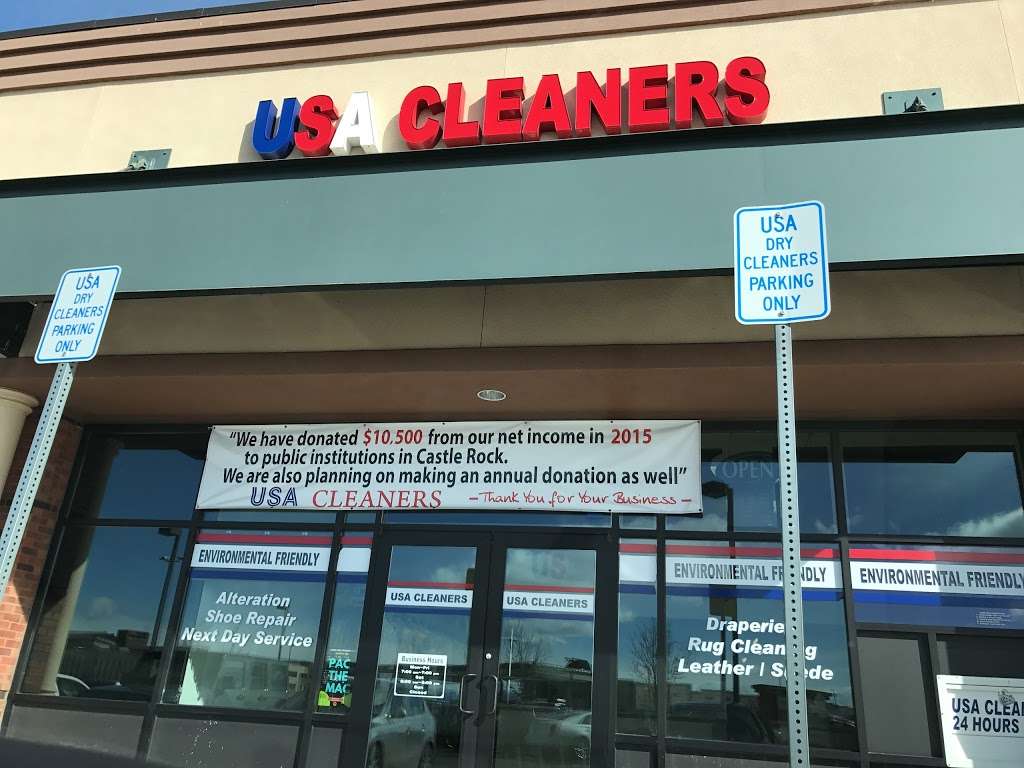 USA Cleaners | 3980 Limelight Ave, Castle Rock, CO 80109, USA | Phone: (303) 688-9933