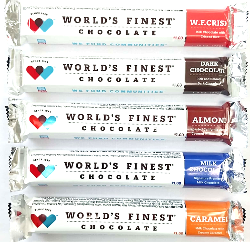 Worlds Finest Chocolate Bars | 4509 Raceway Dr SW, Concord, NC 28027 | Phone: (704) 650-0543