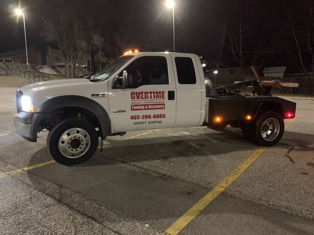 Overtime Diesel Performance Towing & Recovery | 10425 Rainwood Rd, Omaha, NE 68122, USA | Phone: (402) 206-6005