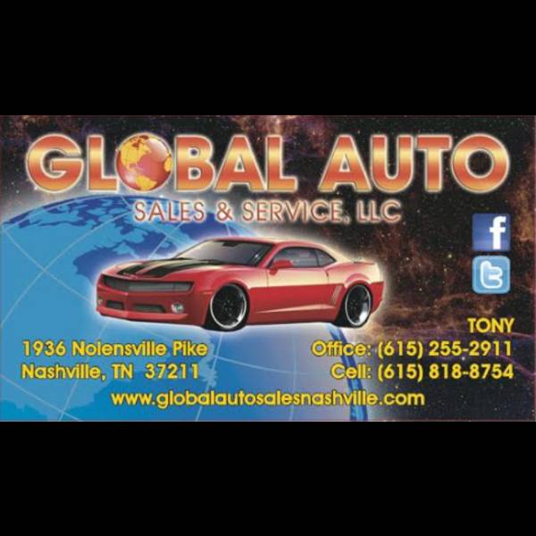 Global Auto Sales & Service LLC | 1936 Nolensville Pike, Nashville, TN 37211 | Phone: (615) 255-2911