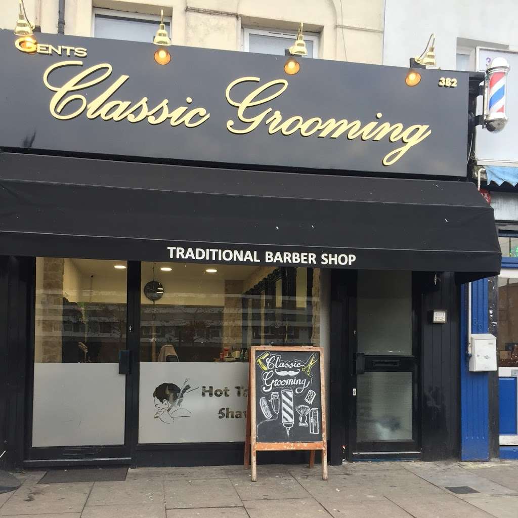 Classic Grooming Barbershop | 382 Kingsland Rd, London E8 4AA, UK | Phone: 07821 297288