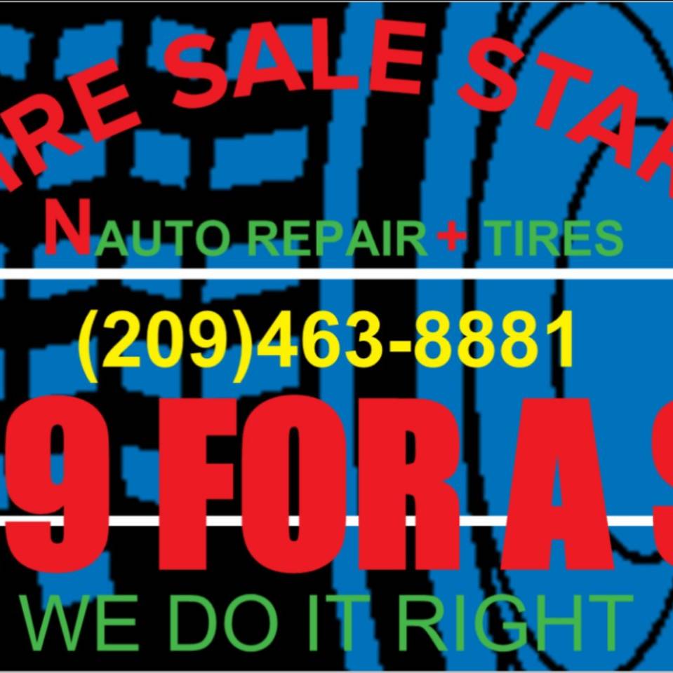 N Auto Repair + Tires and Small Engine Repair (NEW & USED TIRE) | 3403 E Main St, Stockton, CA 95205, USA | Phone: (209) 463-8881
