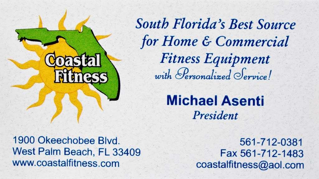 Coastal Fitness | 1900 Okeechobee Blvd A10, West Palm Beach, FL 33409, USA | Phone: (561) 712-0381