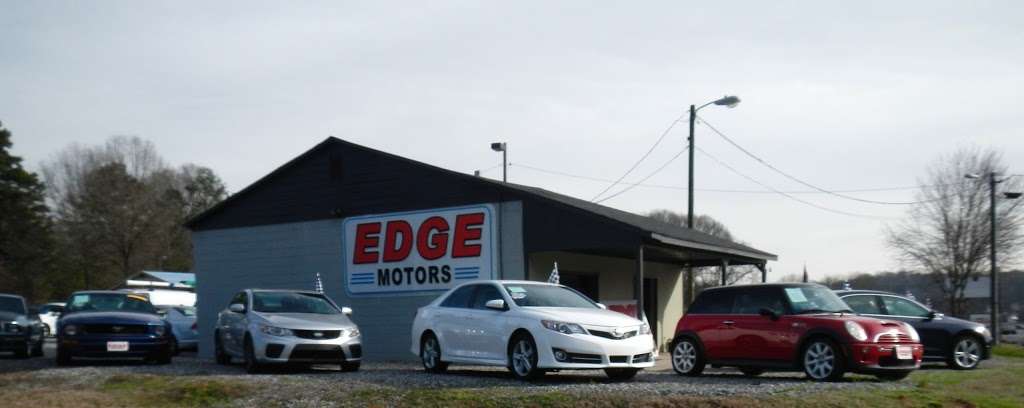 Edge Motors | 177 E Plaza Dr, Mooresville, NC 28115, USA | Phone: (704) 663-0222