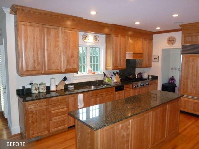 Cabinet Refinishing by Kenneth C. Lewis | 23 Steeple Ln, Lincoln, RI 02865, USA | Phone: (877) 574-9195