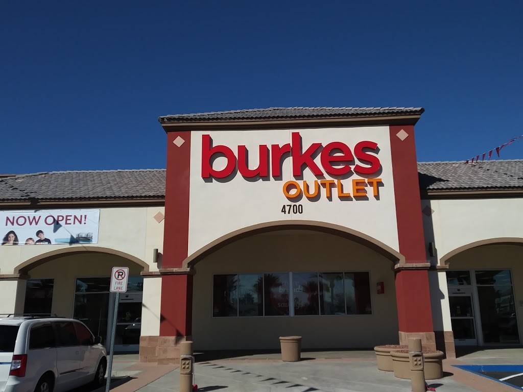Burkes Outlet | 4700 W Sahara Ave, Las Vegas, NV 89102, USA | Phone: (702) 878-0246