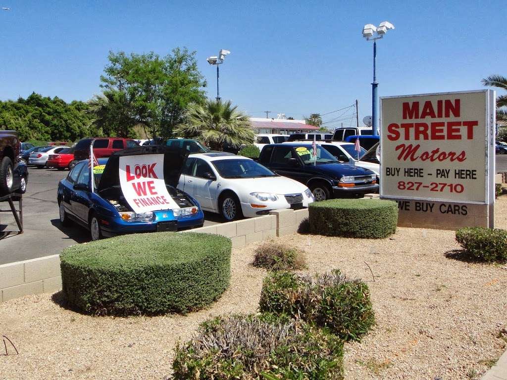 Main Street Motors Inc | 554 W Main St, Mesa, AZ 85201, USA | Phone: (480) 827-2710