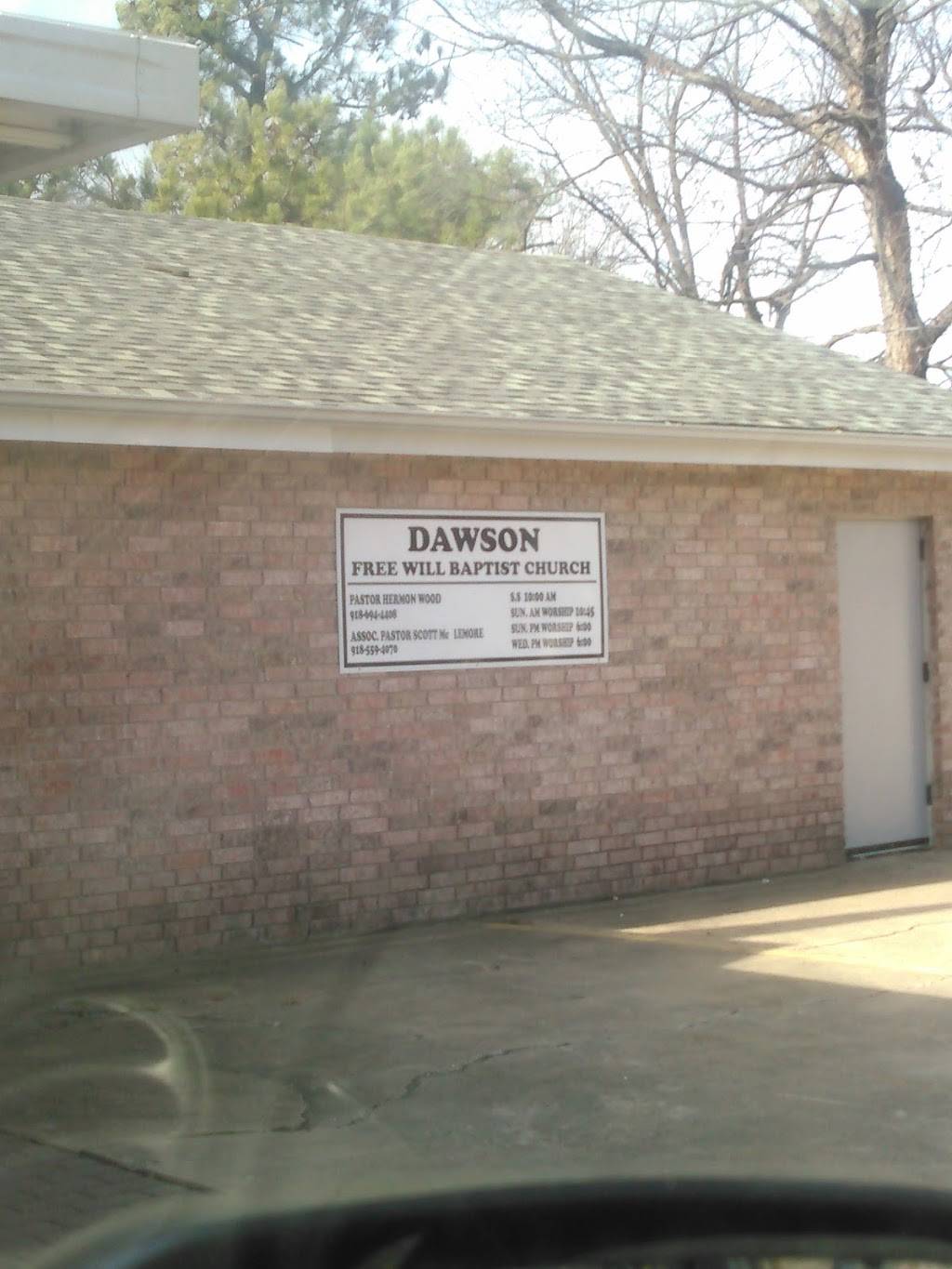 Dawson Freewill Baptist Church | Tulsa, OK 74115, USA | Phone: (918) 835-1791