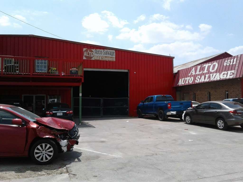 Alto Auto Salvage | 6511 N Shepherd Dr, Houston, TX 77091, USA | Phone: (713) 692-1300