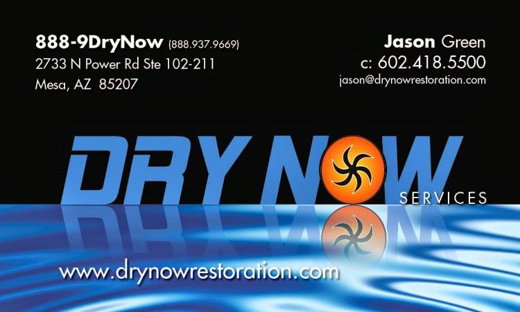 Dry Now Services | 2733 N Power Rd #102, Mesa, AZ 85215, USA | Phone: (602) 280-9000
