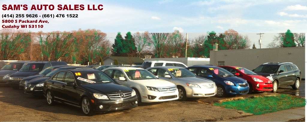 Sams Auto Sales LLC | 5800 S Packard Ave, Cudahy, WI 53110, USA | Phone: (414) 255-9626