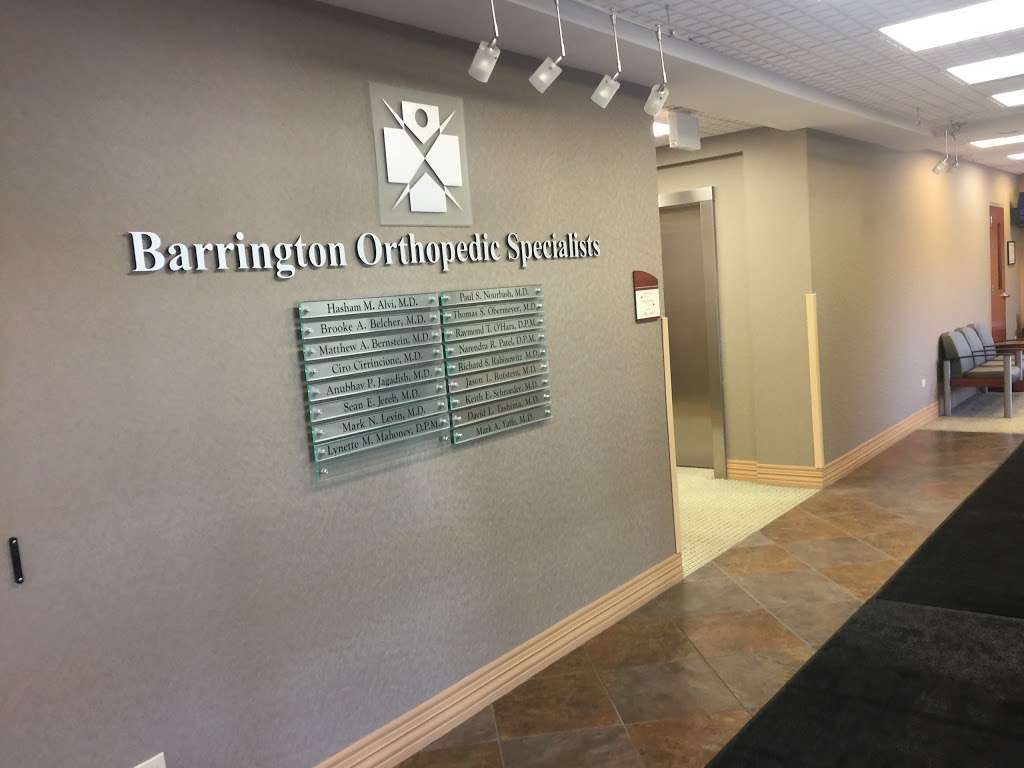 Barrington Orthopedic Specialists | 864 W Stearns Rd, Bartlett, IL 60103, USA | Phone: (847) 285-4200