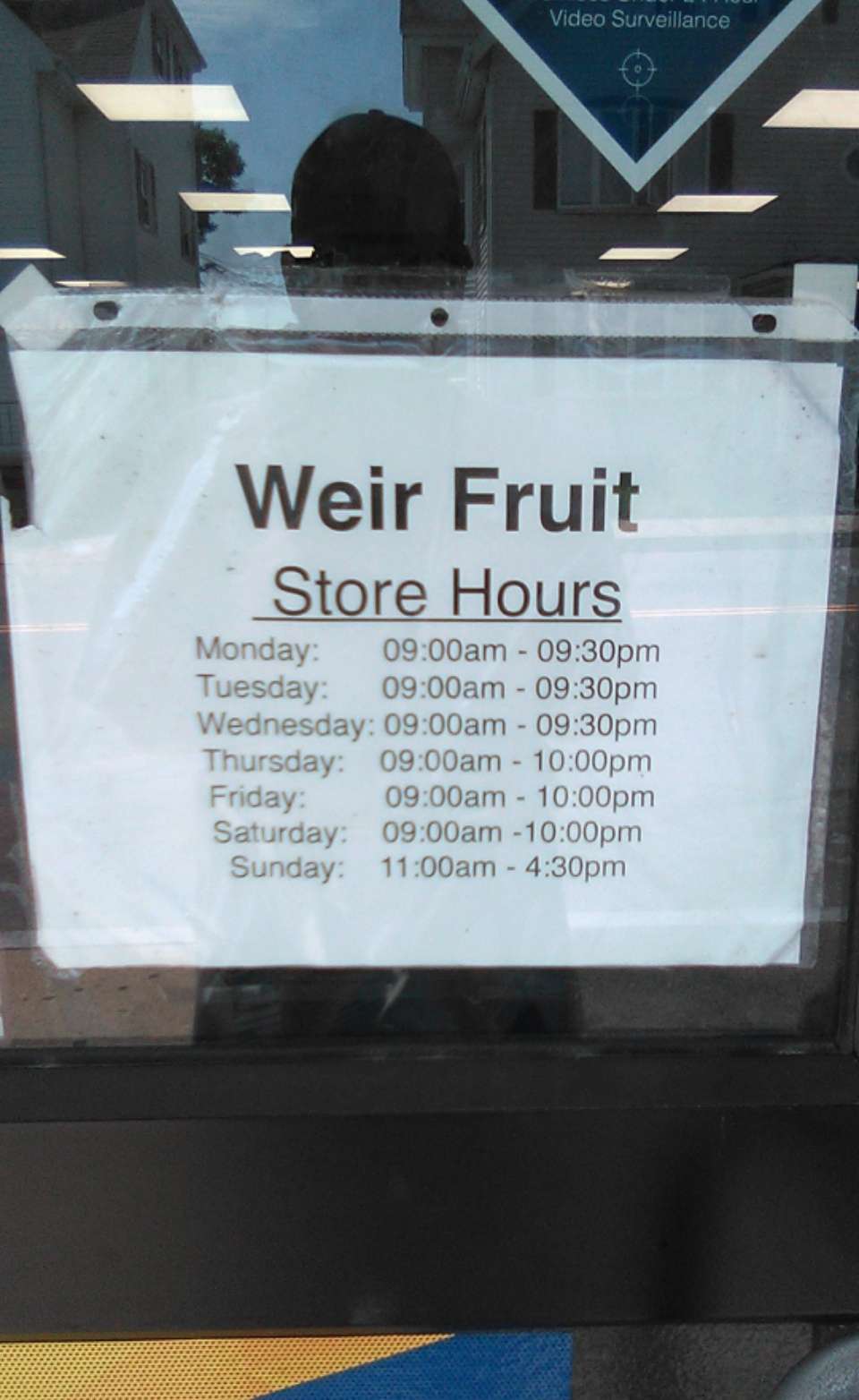 Weir Fruit Store | 515 Weir St, Taunton, MA 02780, USA | Phone: (508) 822-5493