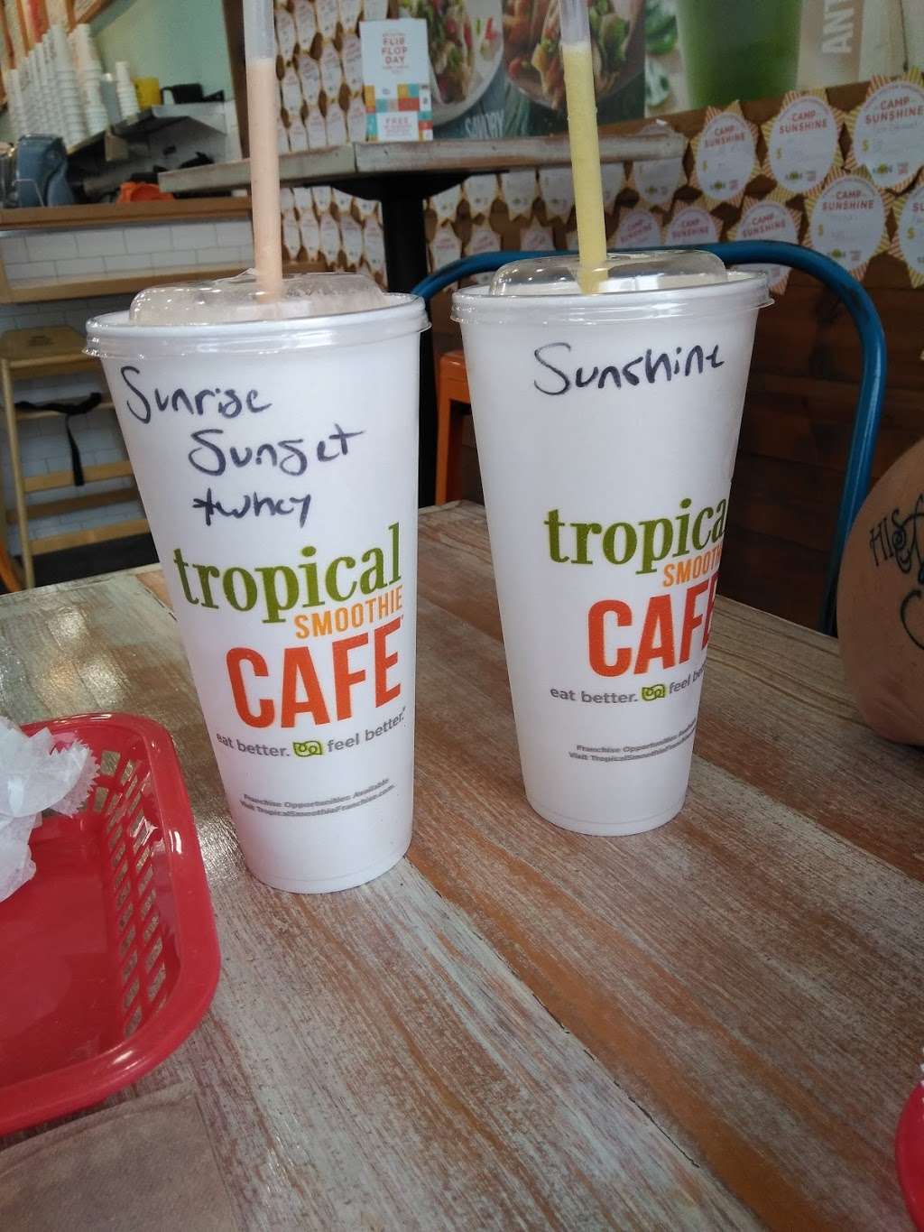 Tropical Smoothie Cafe | 3222 Rolling Oaks Blvd, Kissimmee, FL 34747, USA | Phone: (407) 507-1537