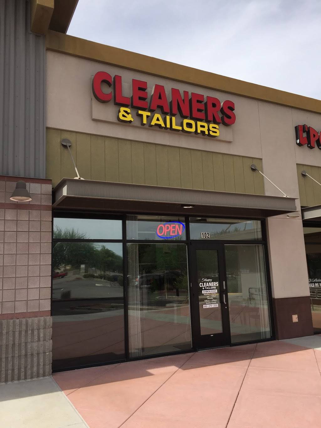 Happy Cleaners & Tailors | 4406 S Higley Rd #102, Gilbert, AZ 85297, USA | Phone: (480) 279-3551