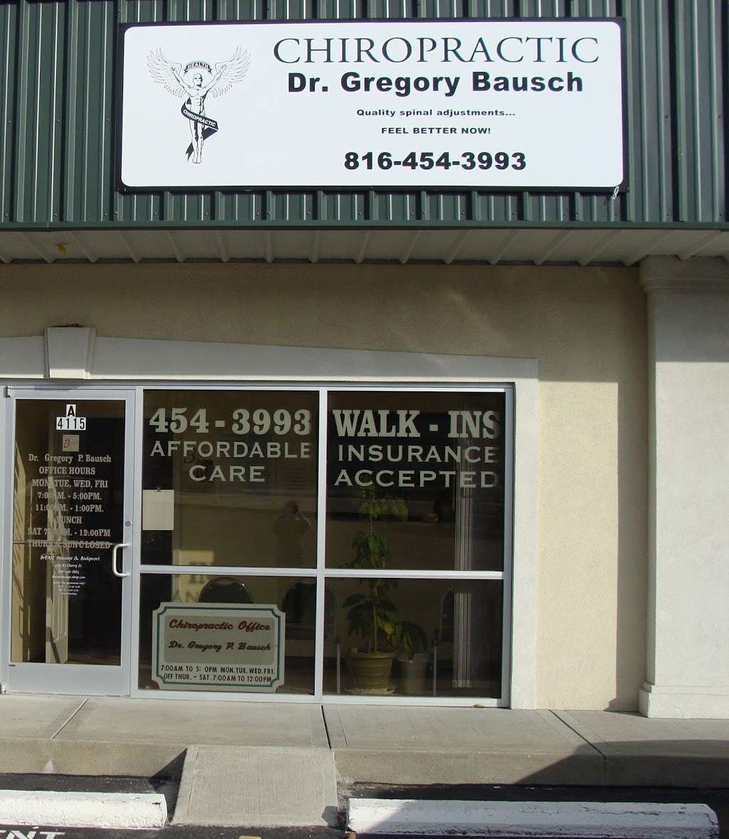 Gregory P. Bausch Chiropractic | 4115 N Cherry St, Kansas City, MO 64116 | Phone: (816) 454-3993