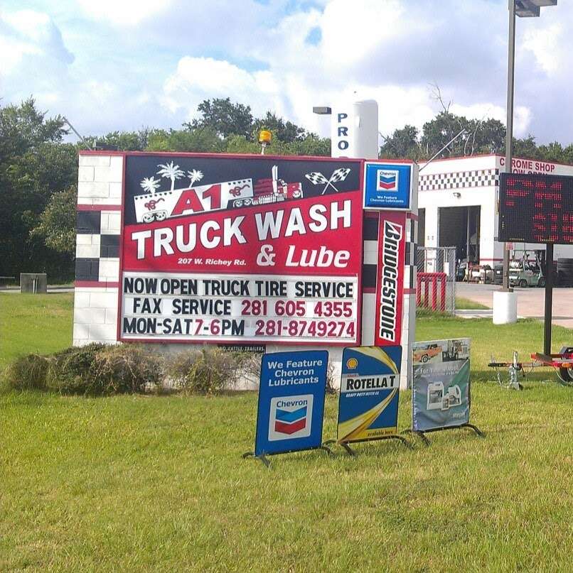 A 1 Truck Wash & Lube | 207 W Richey Rd, Houston, TX 77090 | Phone: (281) 874-9274