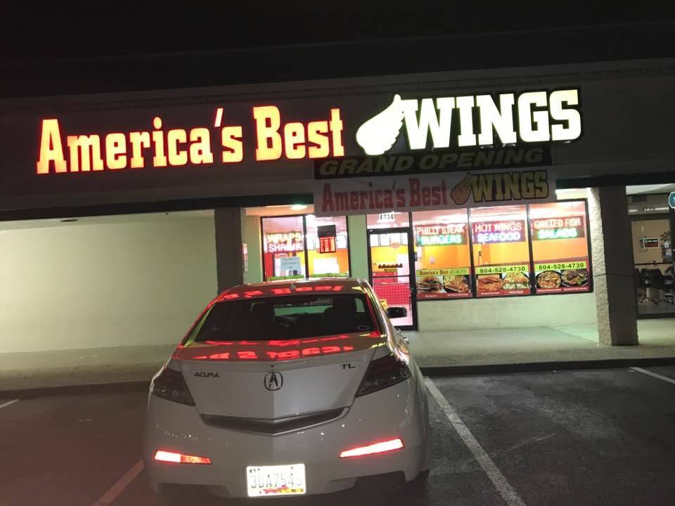 Americas Best Wings | 4734 Finlay St, Henrico, VA 23231, USA | Phone: (804) 528-4730