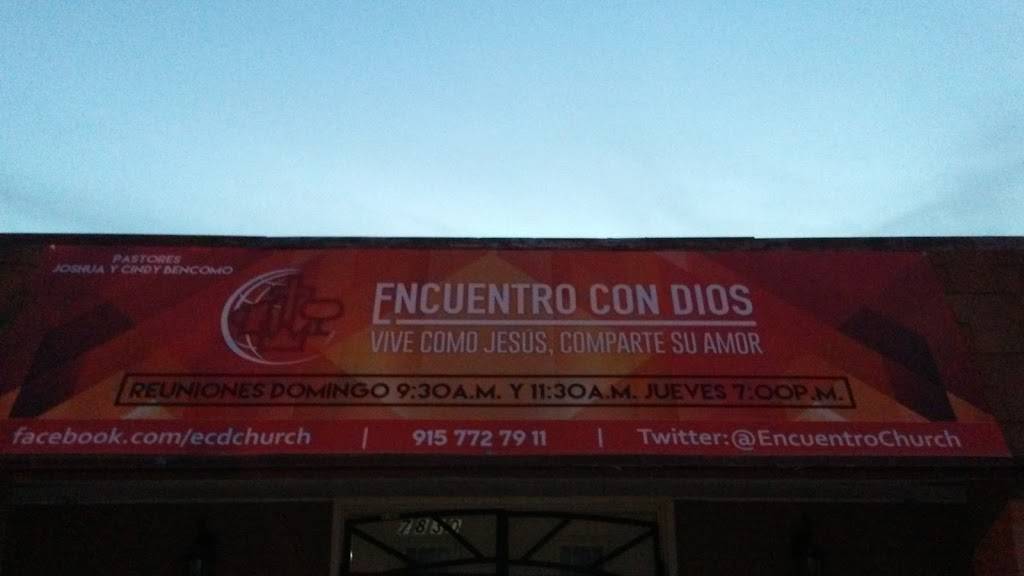 Encuentro Con Dios Church | 7830 Knights Dr, El Paso, TX 79915, USA | Phone: (915) 772-7911