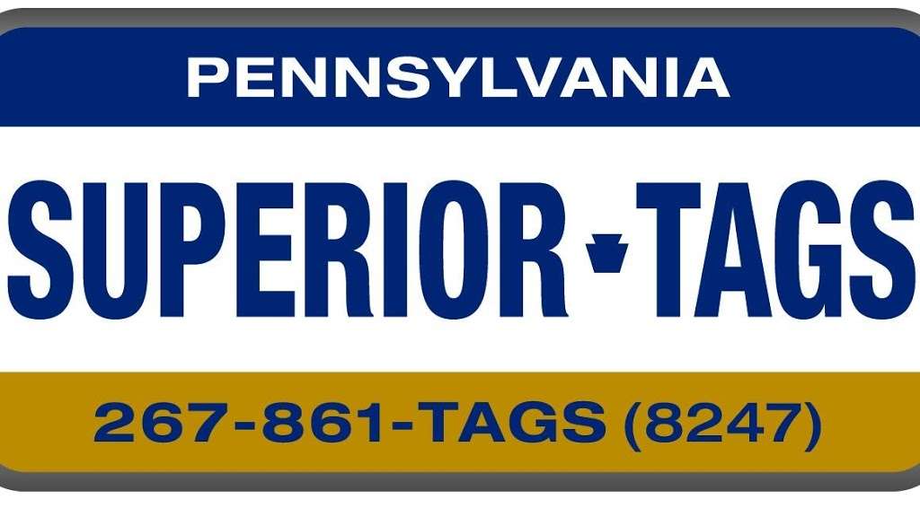 Superior Tags | 1601 N Broad St Suite 104B, Lansdale, PA 19446 | Phone: (267) 861-8247