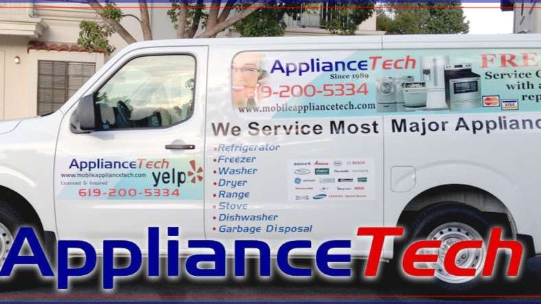 Mobile Appliance Tech | 811 Santa Regina, Solana Beach, CA 92075 | Phone: (619) 200-5334