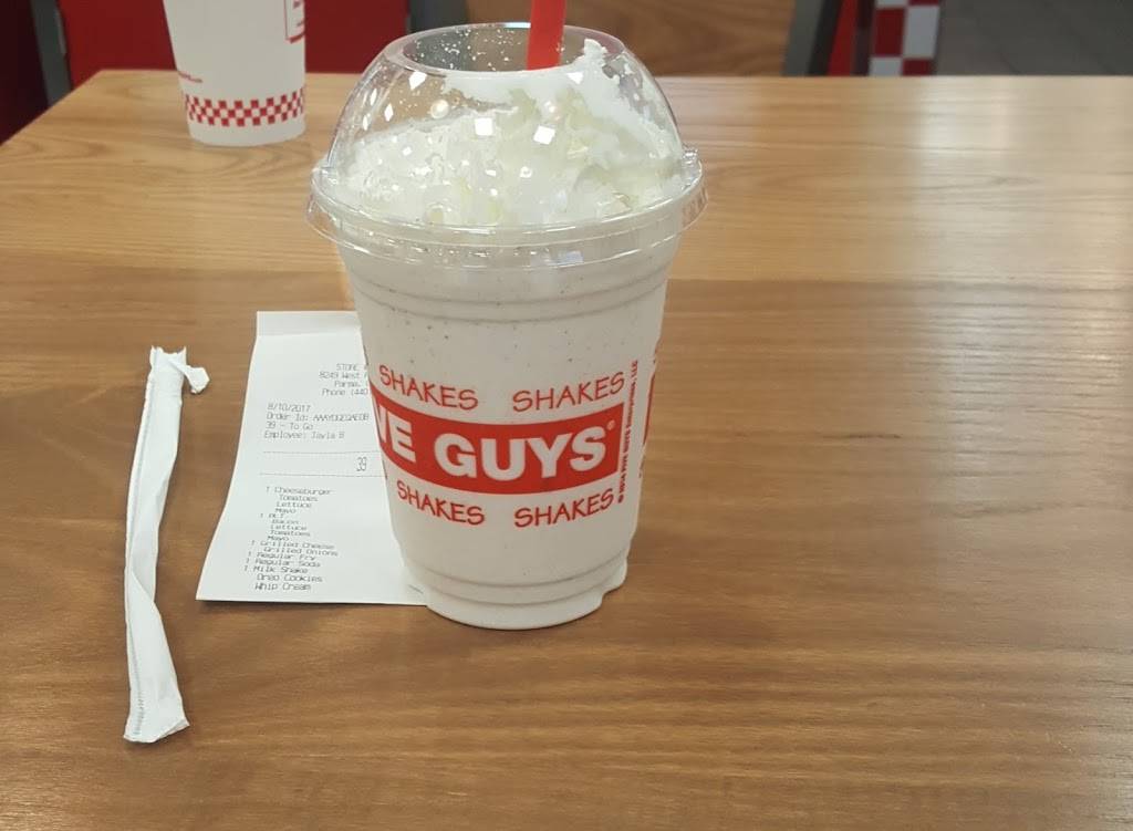 Five Guys | 8249 W Ridgewood Dr, Parma, OH 44129 | Phone: (440) 842-0095