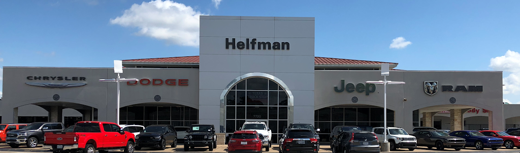 Helfman Dodge Chrysler Jeep Ram | 7720 Katy Fwy suite a, Houston, TX 77024, USA | Phone: (713) 533-6100