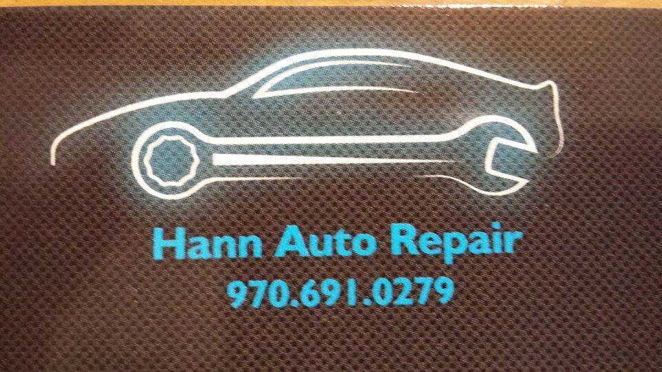 Hann Auto Repair | 2881 S 31st Ave #9, Greeley, CO 80631, USA | Phone: (970) 691-0279