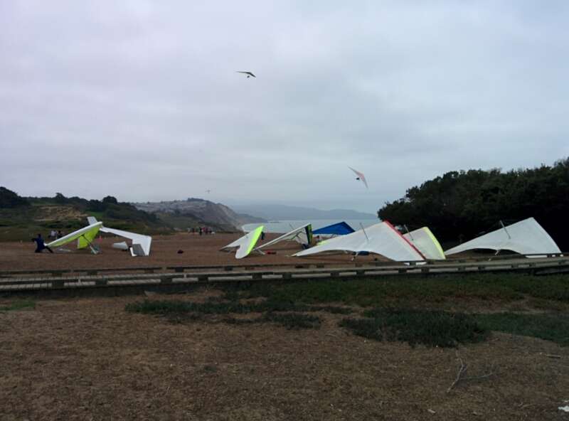 The Fellow Feathers of Fort Funston Hang Gliding Club | 206 Fort Funston Rd, San Francisco, CA 94112, USA | Phone: (415) 333-0100