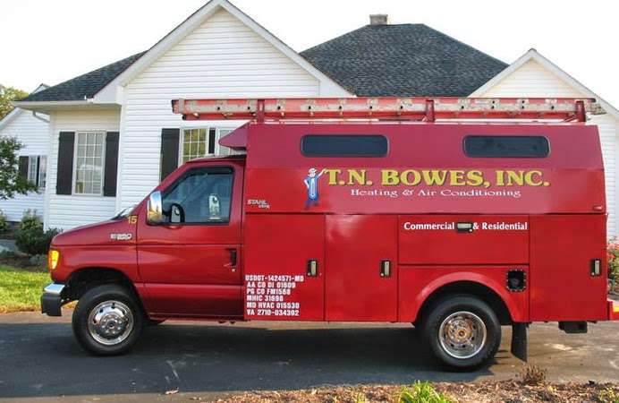 T. N. Bowes Heating & Air Conditioning, Inc. | 26743 Radio Station Way #100, Leonardtown, MD 20650 | Phone: (301) 690-2025
