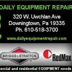 Daily Equipment Repair | 880 Horseshoe Pike, Downingtown, PA 19335, USA | Phone: (610) 518-3700