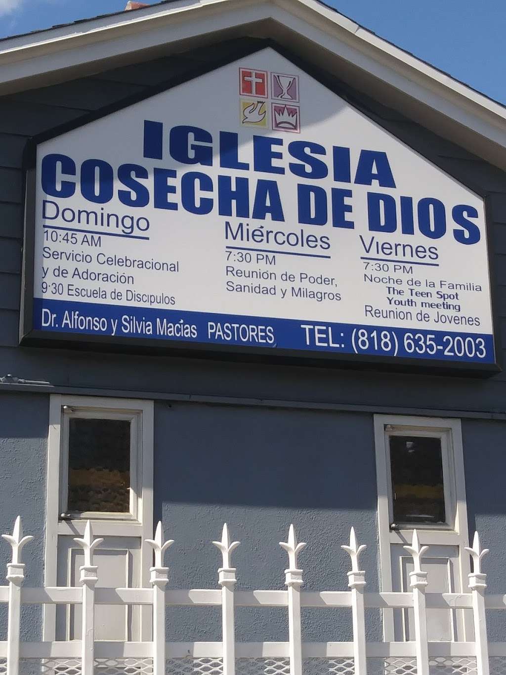 COSECHA DE DIOS FOURSQUARE CHURCH | 9165 Woodman Ave, Arleta, CA 91331, USA | Phone: (818) 635-2003