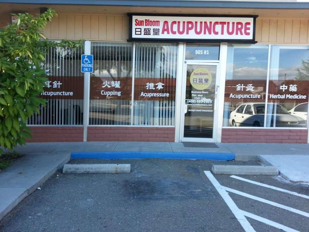 Sun Bloom Acupuncture | 905 Reed Ave #1, Sunnyvale, CA 94086, USA | Phone: (408) 685-2929