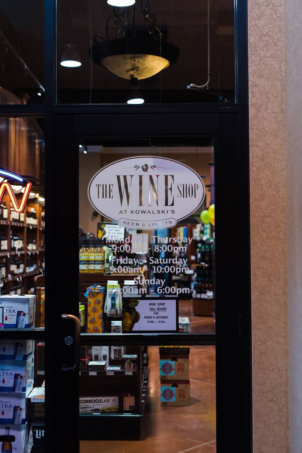 The Wine Shop at Kowalskis | 1646 Diffley Rd, Eagan, MN 55122, USA | Phone: (651) 328-8300