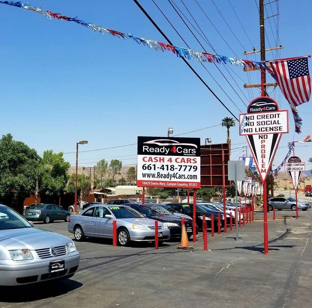 Ready 4 Cars Automotive | 16429 Sierra Hwy, Canyon Country, CA 91351 | Phone: (661) 418-7779