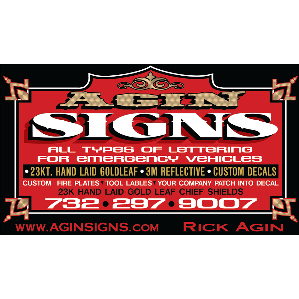 Agin Signs & Designs | 3939 US-1, Monmouth Junction, NJ 08852, USA | Phone: (732) 297-9007