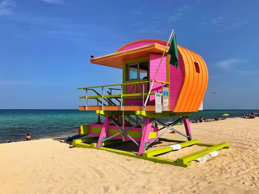 74th STREET LIFEGUARD TOWER | 7601 Atlantic Way, Miami Beach, FL 33141, USA | Phone: (305) 673-7714