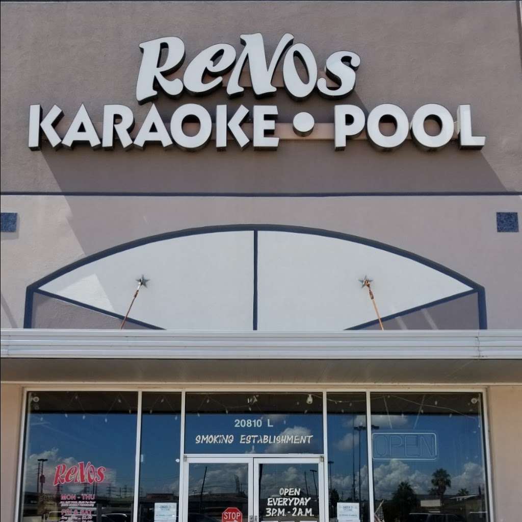 Renos Karaoke & Pool Bar | 20810 Gulf Fwy Suite L, Webster, TX 77598, USA | Phone: (281) 557-9130