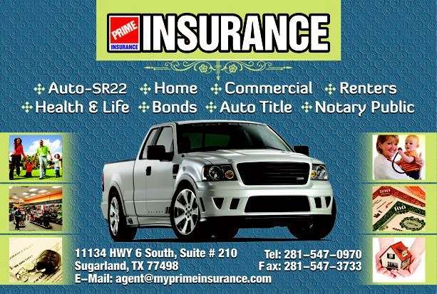 Prime Insurance Services | 7331 Harwin Dr Suite 210, Houston, TX 77036 | Phone: (281) 547-0970