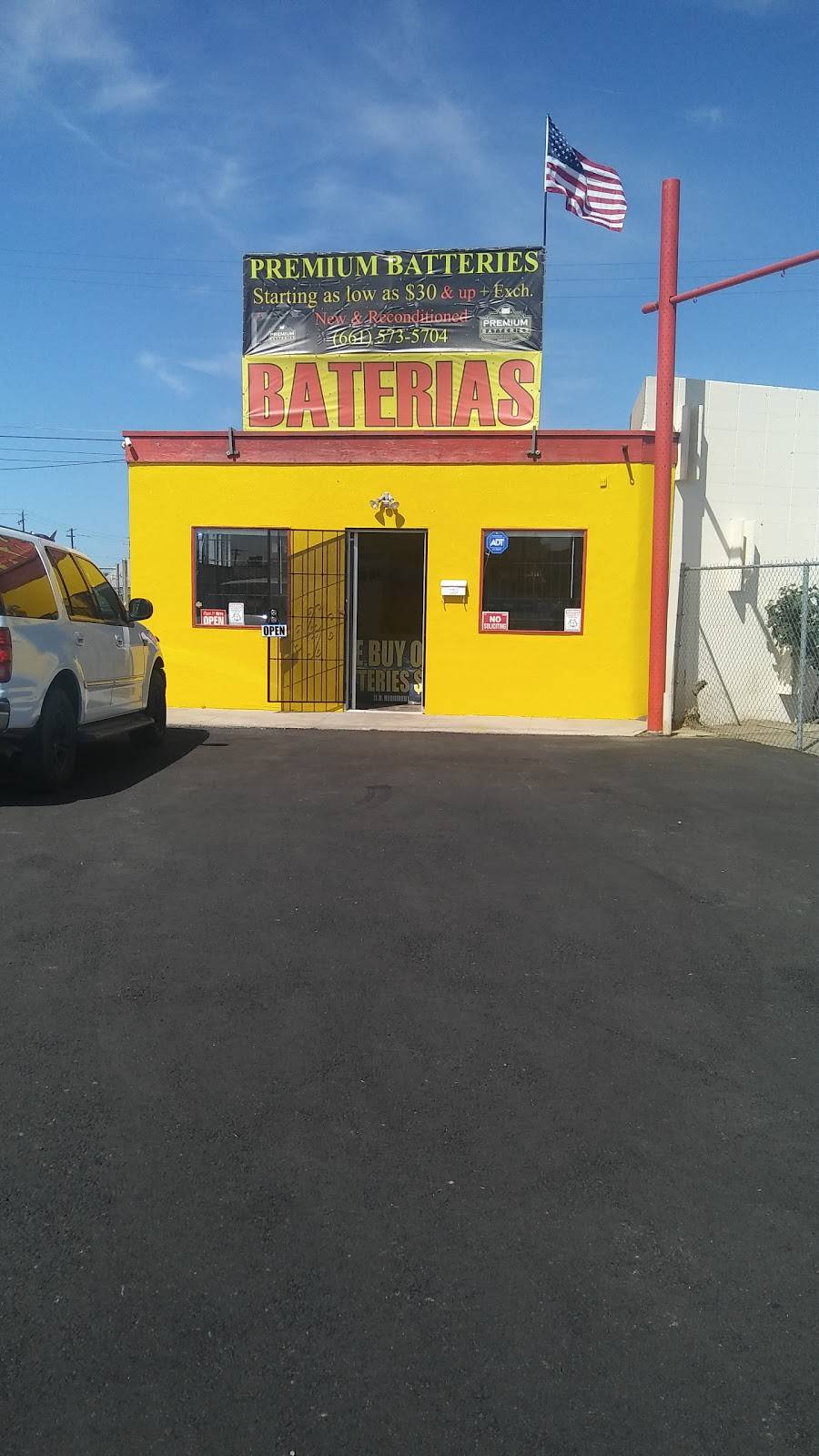 PREMIUM BATTERIES | 2007 S Chester Ave, Bakersfield, CA 93304, USA | Phone: (661) 573-5704