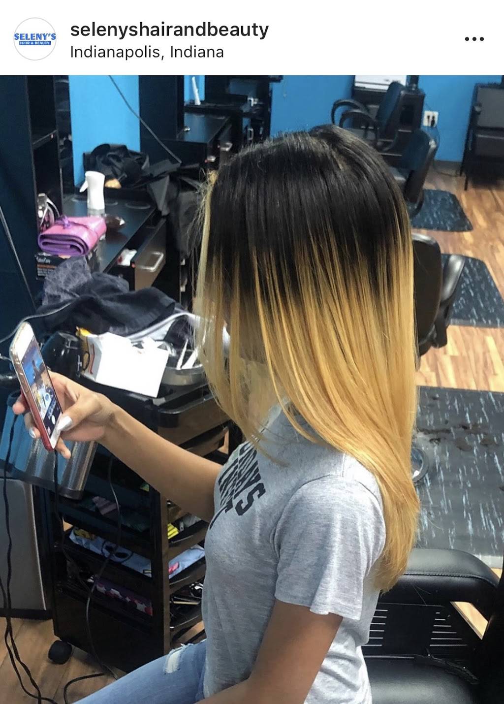 Seleny’s Hair And Beauty Salon / Barbershop | 404 East Thompson Rd F, Indianapolis, IN 46227, USA | Phone: (317) 292-9931