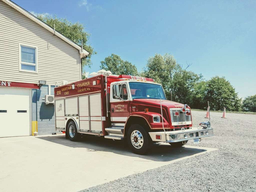 Rapidan Volunteer Fire Department | 9729 Locust Dale Rd, Rapidan, VA 22733, USA | Phone: (540) 672-5744