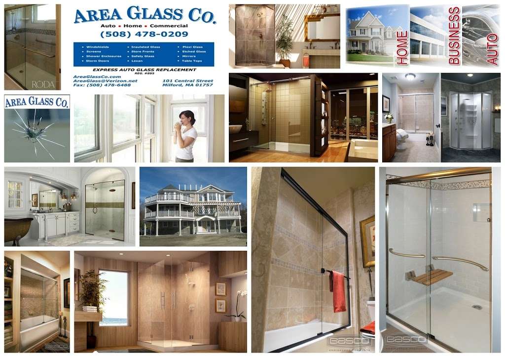 Area Glass Co. | 101 Central St, Milford, MA 01757, USA | Phone: (508) 478-0209