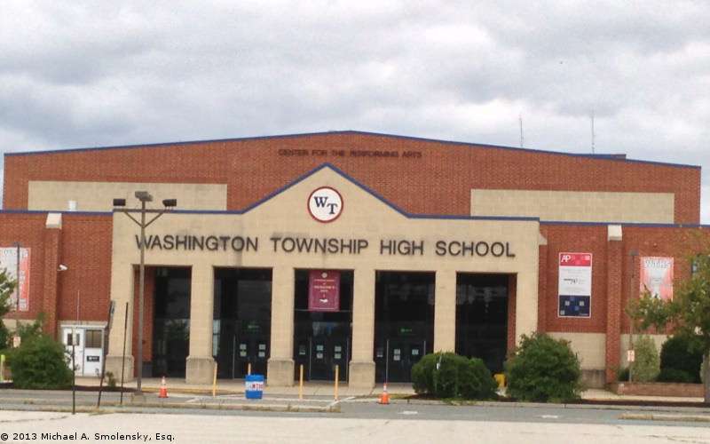 washington township high school protest