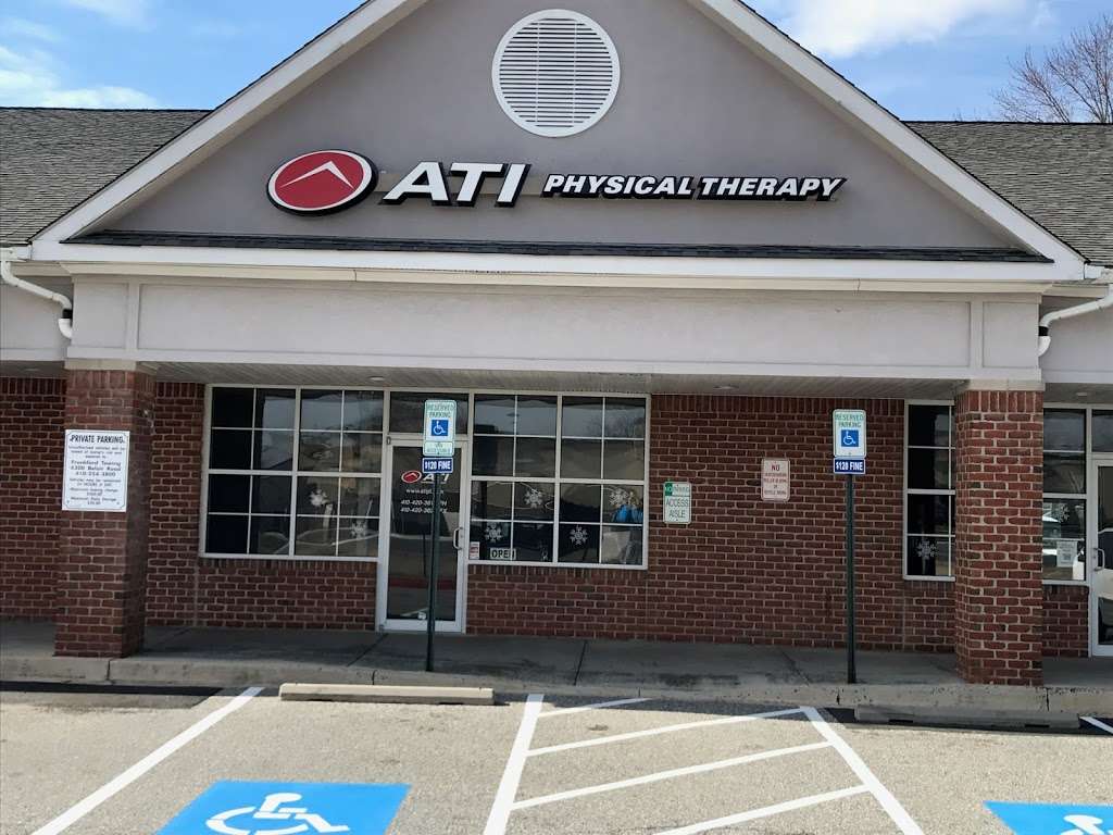 ATI Physical Therapy | 1510 Rock Spring Rd, Forest Hill, MD 21050, USA | Phone: (410) 420-3619