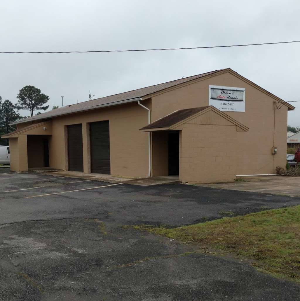 Olsens Auto Repair | 6417 Jefferson Davis Hwy, Spotsylvania Courthouse, VA 22551 | Phone: (540) 507-8917