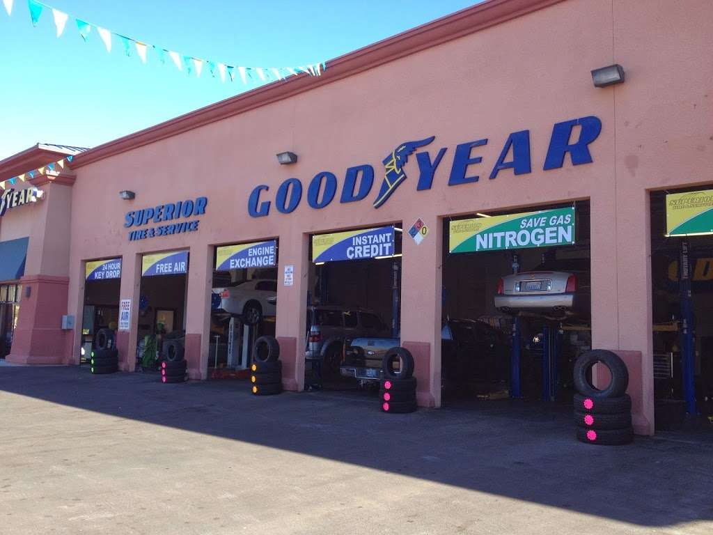 Superior Tire & Service - Goodyear #136 | 9555 W Tropicana Ave, Las Vegas, NV 89147, USA | Phone: (702) 588-5840