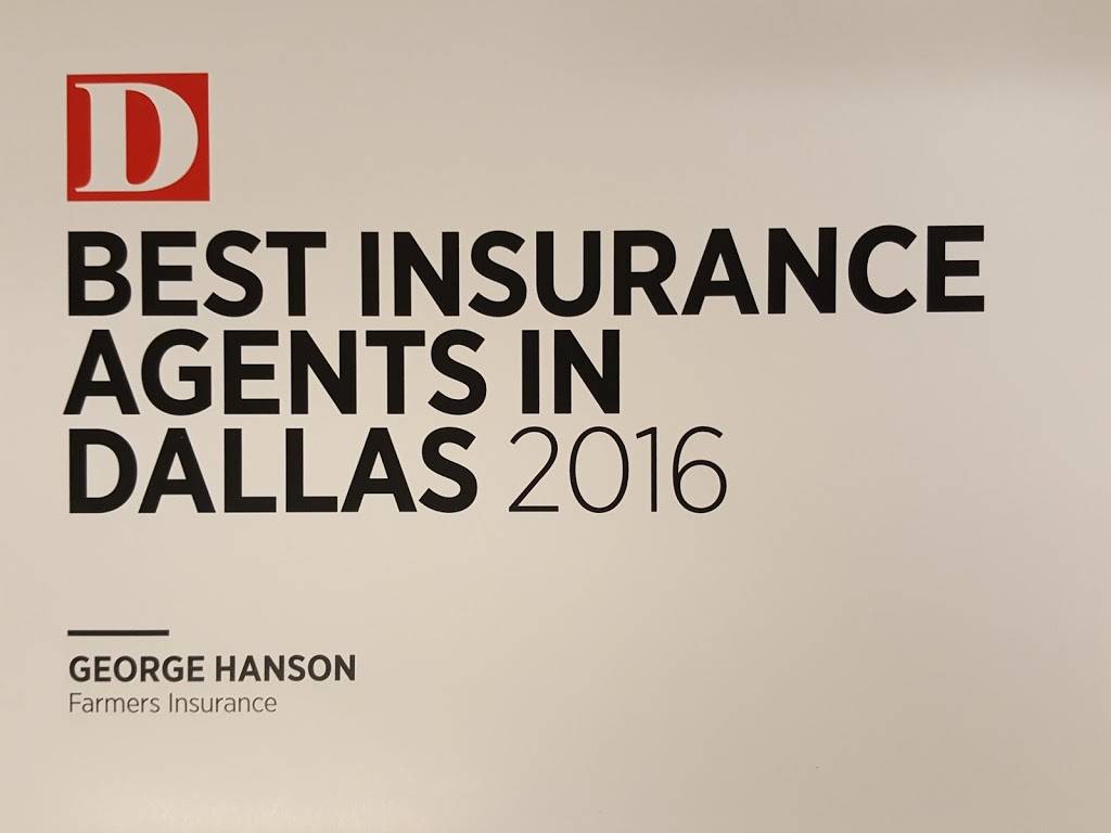 Farmers Insurance - George Hanson | 11909 Preston Rd Ste 285, Dallas, TX 75230, USA | Phone: (214) 866-0808