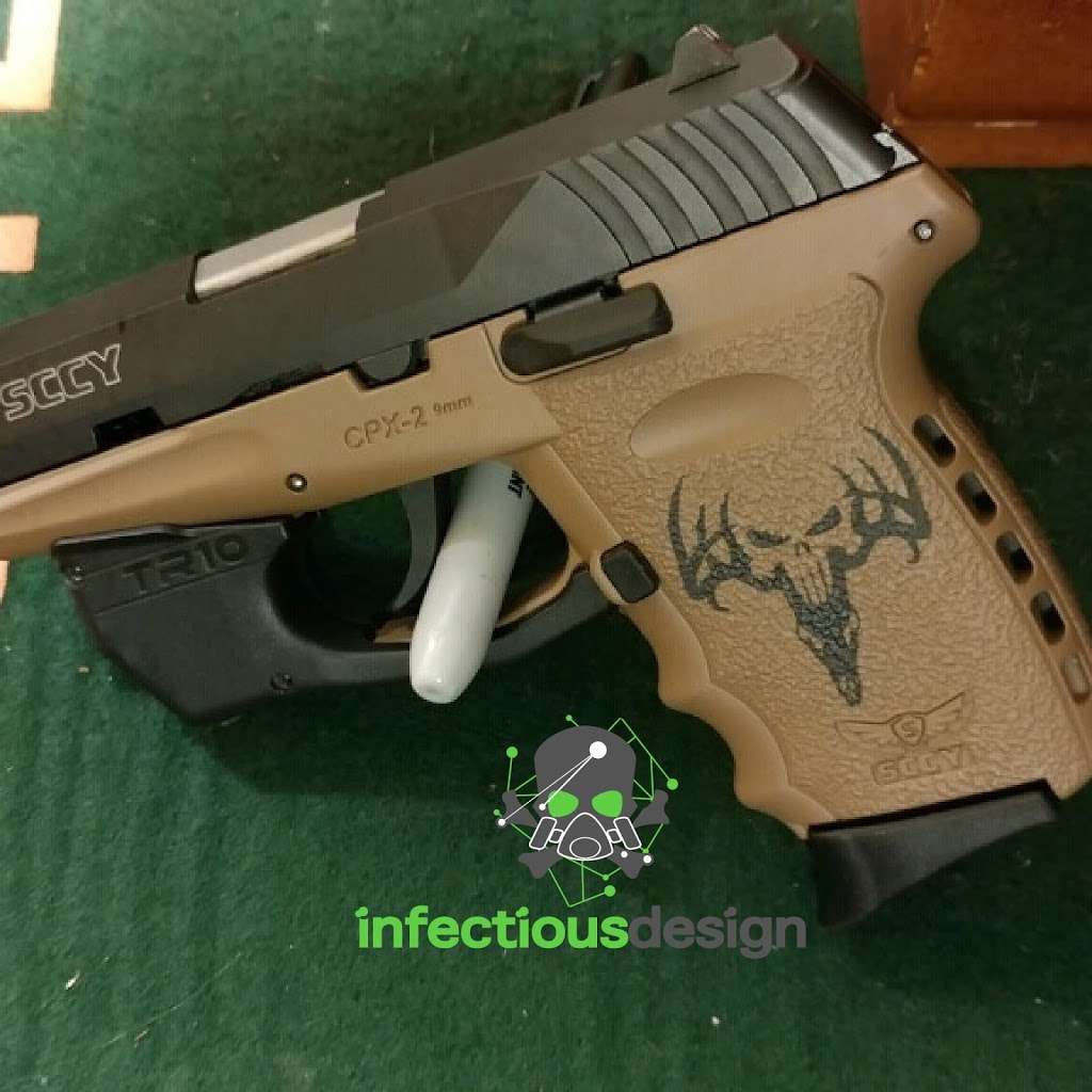 Infectious-design Cerakote | 405 Childers Rd, Mt Ulla, NC 28125, USA | Phone: (336) 466-4527